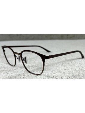 Orgreen Thorup S014 Havn Collection Matte Brown Metal Eyeglasses Frame 47-19-140